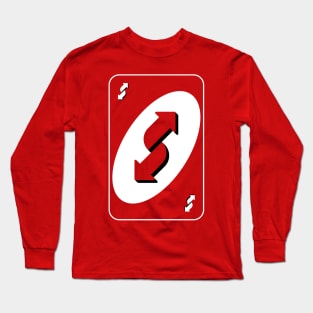 Reverse Card Long Sleeve T-Shirt